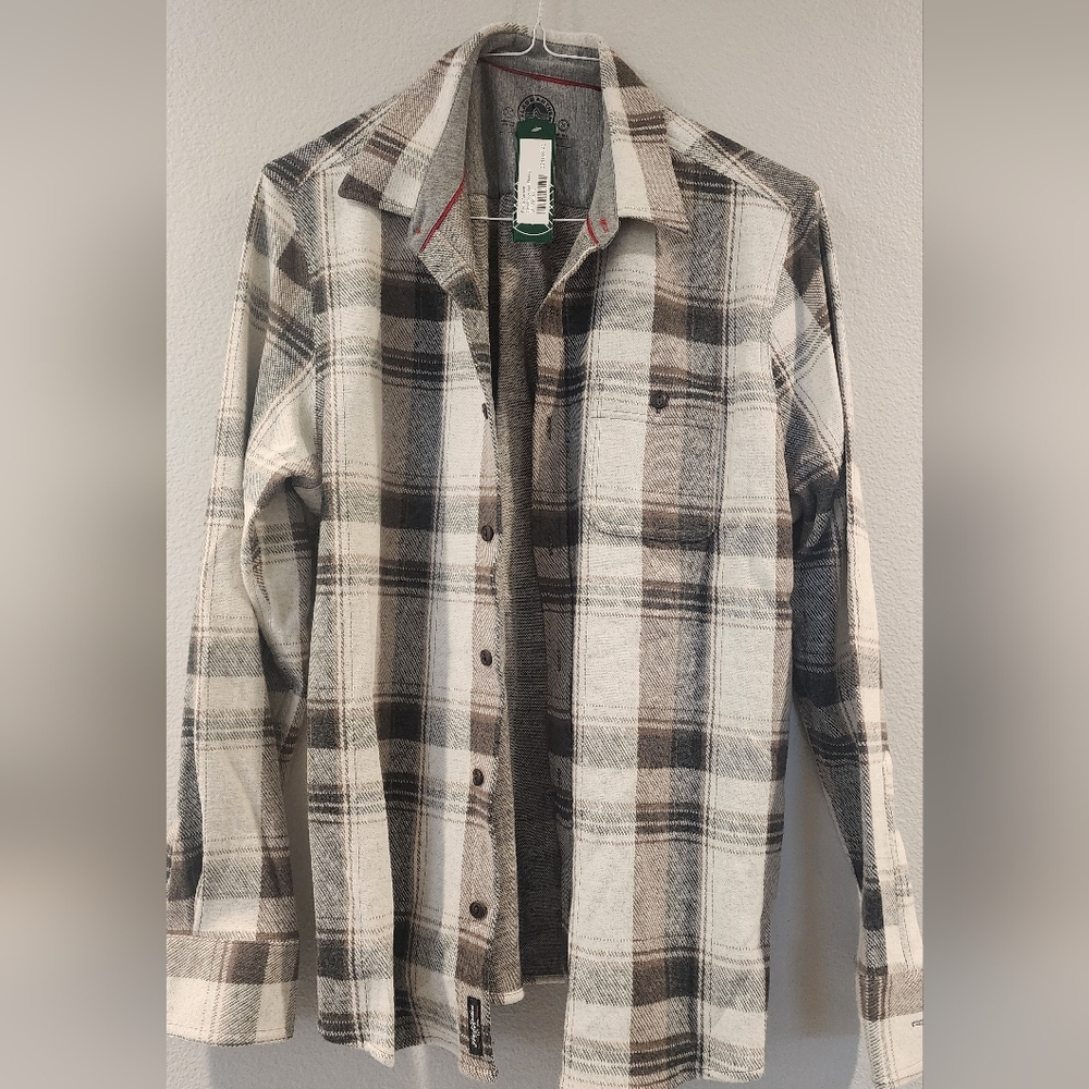 Plaid Men's Cardigan Sweater